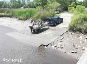 good boat ramp in woodbine camden county ga